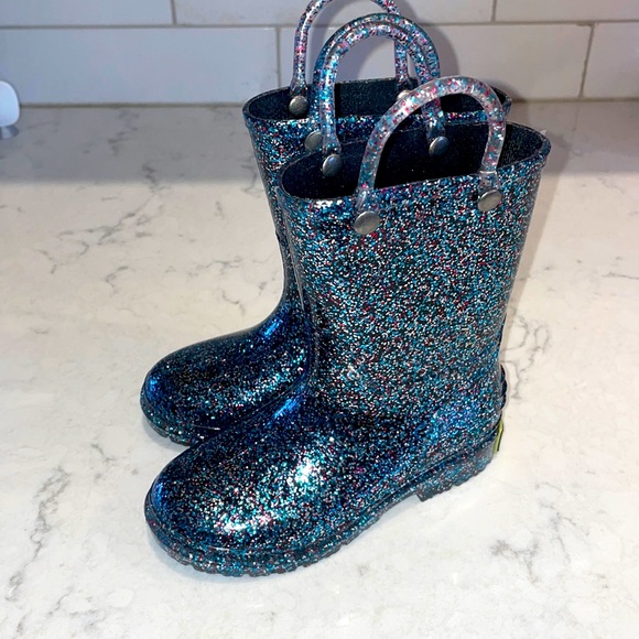 Western Chief Other - Western Chief glitter multi rain boots
